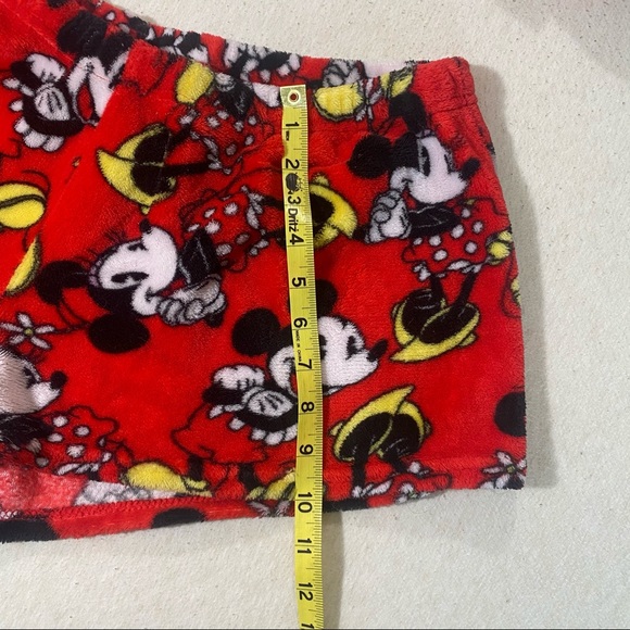 Disney Store Minnie Mouse Fuzzy Fleece PJ Set L - Picture 8 of 11